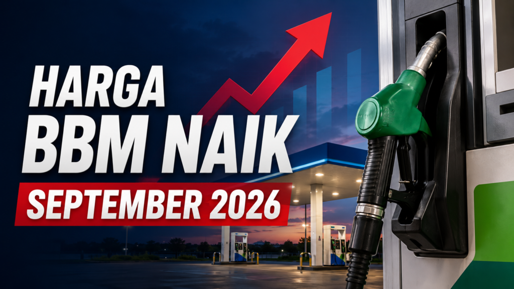 Ilustrasi kenaikan harga BBM September 2026 di SPBU